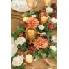 imageLings Moment 6Pack 2ft Artificial Flowers Garland Rust ampamp Sepia Lantern Flower Centerpieces Wedding Aisle Decor Brown Chair Flowers Arch Floral for Signs DIY Table Wall Window Cake DecorationSunset Terracotta