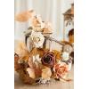 imageLings Moment 6Pack 2ft Artificial Flowers Garland Rust ampamp Sepia Lantern Flower Centerpieces Wedding Aisle Decor Brown Chair Flowers Arch Floral for Signs DIY Table Wall Window Cake DecorationRust  Sepia