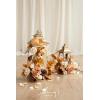 imageLings Moment 6Pack 2ft Artificial Flowers Garland Rust ampamp Sepia Lantern Flower Centerpieces Wedding Aisle Decor Brown Chair Flowers Arch Floral for Signs DIY Table Wall Window Cake DecorationRust  Sepia