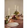 imageLings Moment Candle Holder Hoop Wreath Floral Centerpieces for Sweetheart Table Head Table Ceremony Reception Artificial Flowers Wedding Decorations Set of 3 Dusty RoseMarsala  Dusty Rose