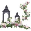Dusty Rose & Cream Pink