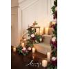 imageLings Moment 6Pack 2ft Artificial Flowers Garland Black ampamp Burgundy Lantern Flower Centerpieces Wedding Aisle Decor Chair Flowers Arch Floral for Signs DIY Table Wall Window Cake DecorationMarsala  Blush