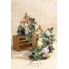 imageLings Moment 6Pack 2ft Artificial Flowers Garland Black ampamp Burgundy Lantern Flower Centerpieces Wedding Aisle Decor Chair Flowers Arch Floral for Signs DIY Table Wall Window Cake DecorationLavender Purple
