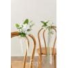 imageLings Moment 8pcs Wedding Aisle Chair Decorations Artificial Pew Flowers Markers Arrangements with Cards Chiffon Ribbons Rust ampamp Sepia Ceremony Chair Back Floral Decor Reception Church Party OutdoorLily White  Olive