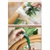 imageLings Moment 8pcs Wedding Artificial Aisle Pew Flowers Chair Decorations Arrangement with Chiffon Ribbons for Ceremony Chair Back Floral Decor Reception Church Rose Hanging Party OutdoorWhtwhite  Sage  Babys Breath