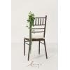 imageLings Moment 8pcs Wedding Artificial Aisle Pew Flowers Chair Decorations Arrangement with Chiffon Ribbons for Ceremony Chair Back Floral Decor Reception Church Rose Hanging Party OutdoorWhtwhite  Sage  Greenery2024 New