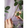 imageLings Moment Wedding Arch Flowers Kit Pack of 4 2pcs Boho Artificial Flowers Garland Arrangements 2pcs Hanging Drapes Ceremony Reception Arbor Backdrop Rust Sepia Floral Outdoor Rose DecorLilac  Gold