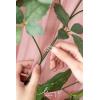 imageLings Moment Wedding Arch Flowers Kit Pack of 4 2pcs Boho Artificial Flowers Garland Arrangements 2pcs Hanging Drapes Ceremony Reception Arbor Backdrop Rust Sepia Floral Outdoor Rose DecorDusty Rose  Navy