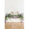 imageLings Moment 2PCS Green Artificial Flower Garland Floral Swags Centerpieces White Wedding Arch Flower Greenery for Sweetheart Table Wall Window Home Garden Outdoor Decor Emerald ampamp Tawny BeigePrpllilac Gold