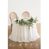 imageLings Moment 2PCS Green Artificial Flower Garland Floral Swags Centerpieces White Wedding Arch Flower Greenery for Sweetheart Table Wall Window Home Garden Outdoor Decor Emerald ampamp Tawny BeigeGrnemerald