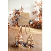 imageLings Moment 2pcs Artificial Welcome Sign Swag Wedding Arch Flowers Decorations Floral Eucalyptus Willow Garland Dusty Blue ampamp Navy Rose Ceremony Party Reception Easel Door Wall Home Entryway OutdoorOr Burnt Orange  Navy