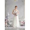 imageLings Moment Opulent Brown Bridal Bouquet for Bride Beige Wedding Bouquets for Bride 13 Inch Silk Round Artificial Wedding Flowers BouquetsPkdusty Rose  Grey