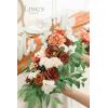 imageLings Moment Wedding Arch Artificial Flowers Ceremony Backdrop 4 Swags of Rose Arbor Centerpieces Decorations Marsala Blush Red White Outdoor Hanging Party Reception Floral Garland Arrangement DecorSunset Terracotta
