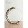 imageLings Moment Wedding Arch Artificial Flowers Ceremony Backdrop 4 Swags of Rose Arbor Centerpieces Decorations Marsala Blush Red White Outdoor Hanging Party Reception Floral Garland Arrangement DecorSunset Terracotta