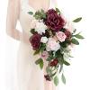 Red-fascinating Marsala & Blush