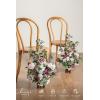 imageLings Moment 175quot Tall Standing Artificial Flowers Arrangements 4pcs Fall Wedding Aisle Runner Chair Decorations Blush ampamp Pink Centerpieces for Ceremony Reception Rose Floral Party OutdoorPkdusty Rose  Mauve2025 New