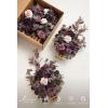 imageLings Moment 175quot Tall Standing Artificial Flowers Arrangements 4pcs Fall Wedding Aisle Runner Chair Decorations Blush ampamp Pink Centerpieces for Ceremony Reception Rose Floral Party OutdoorPrdeep Plum  Petal Pink
