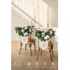 imageLings Moment Mr and Mrs SignBride and Groom Chair Sign for Wedding Chair Decor2 Pack Artificial Flower Garland for WeddingPartyHome Centerpiece Table Decorations Dusty Blue ampamp Navy