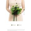 imageLings moment Bridesmaid Bouquet Set of 4 Brown ampamp Beige Wedding Bouquets for Bridesmaids 7 Inch Nut Brown Bridal Bouquets for Bridesmaids Wedding Ceremony Anniversary etcGrnemerald  Gold