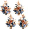Or-russet Orange & Denim Blue