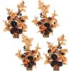 Or-black & Pumpkin Orange