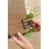 imageLings Moment 2pcs Fall Wedding Artificial Floral Swags Welcome Sign Flowers Backdrop Garlands Brown for Ceremony Reception Door Wall Home Decorations Entryway Outdoor Board Table DecorWhtlily White  Olive