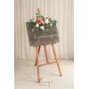imageLings Moment 2pcs Fall Wedding Artificial Floral Swags Welcome Sign Flowers Backdrop Garlands Brown for Ceremony Reception Door Wall Home Decorations Entryway Outdoor Board Table DecorOrsunset Terracotta