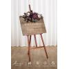 imageLings Moment 2pcs Fall Wedding Artificial Floral Swags Welcome Sign Flowers Backdrop Garlands Brown for Ceremony Reception Door Wall Home Decorations Entryway Outdoor Board Table DecorPrdeep Plum  Petal Pink