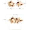 imageLings Moment 2pcs Fall Wedding Artificial Floral Swags Welcome Sign Flowers Backdrop Garlands Brown for Ceremony Reception Door Wall Home Decorations Entryway Outdoor Board Table DecorOrrust  Sepia