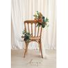 imageLings Moment 2pcs Fall Wedding Artificial Floral Swags Welcome Sign Flowers Backdrop Garlands Brown for Ceremony Reception Door Wall Home Decorations Entryway Outdoor Board Table DecorOrdark Teal  Burnt Orange