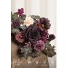 imageLings Moment 2pcs Fall Wedding Artificial Floral Swags Welcome Sign Flowers Backdrop Garlands Brown for Ceremony Reception Door Wall Home Decorations Entryway Outdoor Board Table DecorPrdeep Plum  Petal Pink