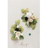 imageLings Moment 2pcs Fall Wedding Floral Swags Welcome Sign Artificial Flowers Backdrop Garlands Emerald ampamp Tawny Beige Ceremony Reception Door Wall Easel Home Decoration Entryway Outdoor Head Table
