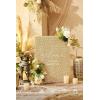 imageLings Moment 2pcs Fall Wedding Floral Swags Welcome Sign Artificial Flowers Backdrop Garlands Emerald ampamp Tawny Beige Ceremony Reception Door Wall Easel Home Decoration Entryway Outdoor Head Table