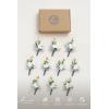 imageLings Moment Boutonniere for Men 10pcs Groomsmen Guest Boutonniere Artificial Flowers for Wedding DcorPromHomecomingetcDeep PurpleBlublue