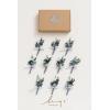 imageLings Moment Boutonniere for Men 10pcs Groomsmen Guest Boutonniere Artificial Flowers for Wedding DcorPromHomecomingetcDeep PurpleBlunavy Blue  Berry