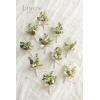 imageLings Moment Boutonniere for Men 10pcs Groomsmen Guest Boutonniere Artificial Flowers for Wedding DcorPromHomecomingetcDeep PurpleGrnwhite  Greenery Berry