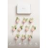 imageLings Moment Boutonniere for Men 10pcs Groomsmen Guest Boutonniere Artificial Flowers for Wedding DcorPromHomecomingetcDeep PurplePkblush  Pink