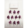 imageLings Moment Boutonniere for Men 10pcs Groomsmen Guest Boutonniere Artificial Flowers for Wedding DcorPromHomecomingetcDeep PurplePrpldeep Purple