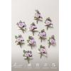 imageLings Moment Boutonniere for Men 10pcs Groomsmen Guest Boutonniere Artificial Flowers for Wedding DcorPromHomecomingetcDeep PurplePrplpurple  Lilac