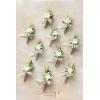 imageLings Moment Boutonniere for Men 10pcs Groomsmen Guest Boutonniere Artificial Flowers for Wedding DcorPromHomecomingetcDeep PurpleWhtwhite  Lily Valley