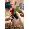 imageLings Moment Boutonniere for Men 2pcs Groom Groomsmen Guest Boutonniere Artificial Flowers for WeddingPromHomecoming etcDeep PurpleBlunavy Blue  Burgundy