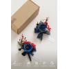 imageLings Moment Boutonniere for Men 2pcs Groom Groomsmen Guest Boutonniere Artificial Flowers for WeddingPromHomecoming etcDeep PurpleBlunavy Blue  Burgundy