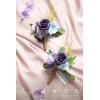 imageLings Moment Boutonniere for Men 2pcs Groom Groomsmen Guest Boutonniere Artificial Flowers for WeddingPromHomecoming etcDeep PurplePrplpurple