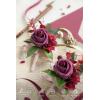 imageLings Moment Boutonniere for Men 2pcs Groom Groomsmen Guest Boutonniere Artificial Flowers for WeddingPromHomecoming etcDeep PurpleRedburgundy  Marsala