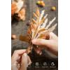 imageLings Moment Boutonniere for Men 6pcs Groom Groomsmen Boutonniere Artificial Flowers for Wedding DecorPromHomecoming etcDeep PurpleOrrust Boho  Terracotta