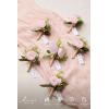 imageLings Moment Boutonniere for Men 6pcs Groom Groomsmen Boutonniere Artificial Flowers for Wedding DecorPromHomecoming etcDeep PurplePkblush  Pink