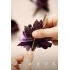 imageLings Moment Boutonniere for Men 6pcs Groom Groomsmen Boutonniere Artificial Flowers for Wedding DecorPromHomecoming etcDeep PurplePrpldeep Purple
