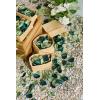 imageLings Moment Rose Petals Silk Flower Petals for WeddingAisleFlower Girl BasketsTable Centerpiece DcoretcDeep Purple 200pcsGrnsage Green