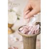 imageLings Moment Rose Petals Silk Flower Petals for WeddingAisleFlower Girl BasketsTable Centerpiece DcoretcDeep Purple 200pcsPkblush White  Dusty Rose