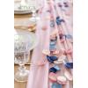 imageLings Moment Rose Petals Silk Flower Petals for WeddingAisleFlower Girl BasketsTable Centerpiece DcoretcDeep Purple 200pcsPkdusty Rose  Navy Blue
